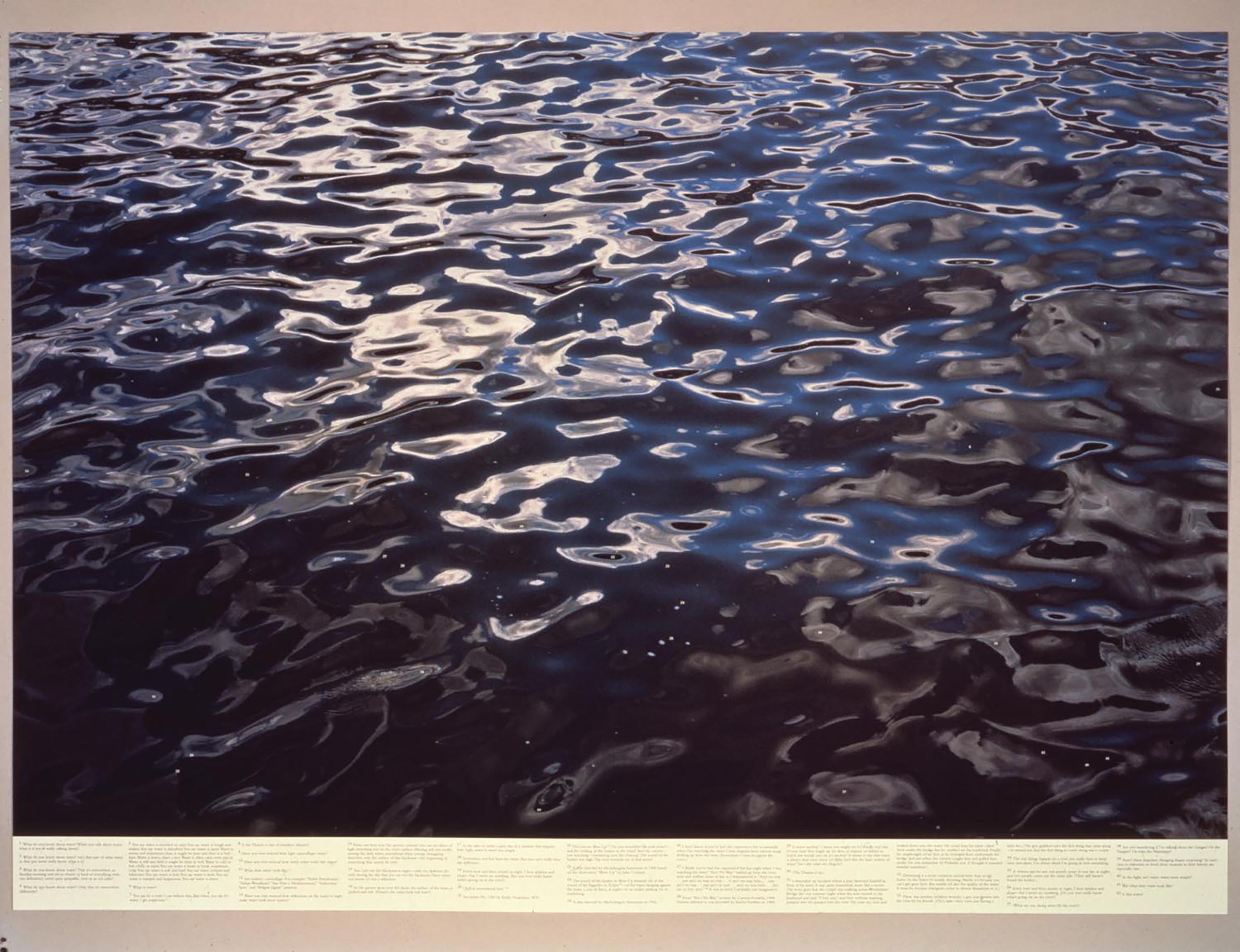 Roni Horn, Still Water (the River Thames, for Example), 1999